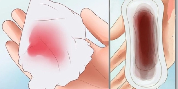 Adet kanınız parlak kırmızı veya siyah ise kesinlikle gözardı etmemelisiniz.