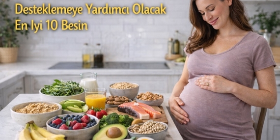 Hamile Kadınların Beslenmesini Desteklemeye Yardımcı Olacak En İyi 10 Besin